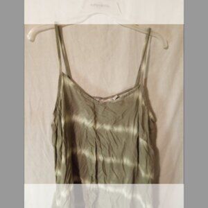 (N) LOGO Lori Goldstein Woman's Hankey Hem Dress 22W Grey and White